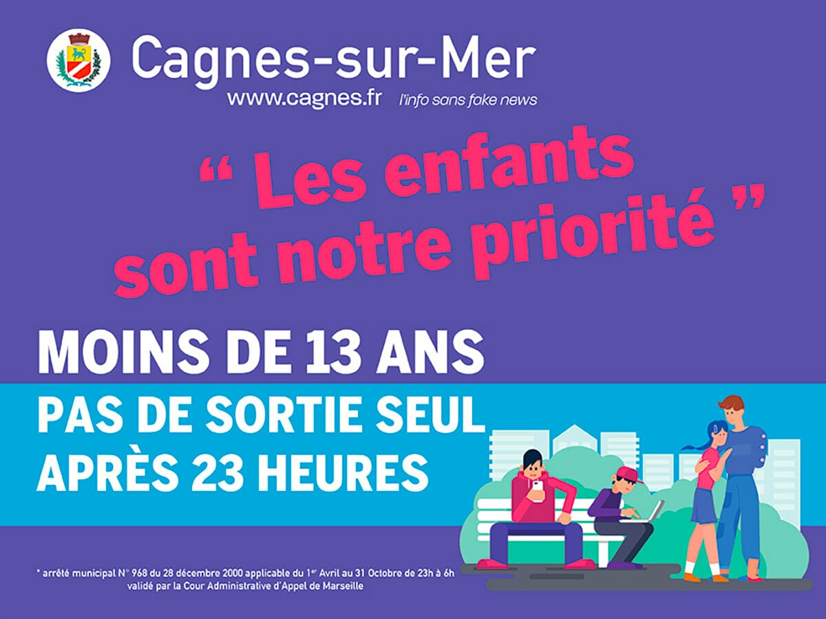 Affiche Protection des mineurs