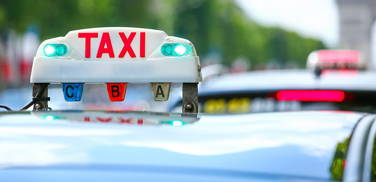 Les stations de taxi à Cagnes