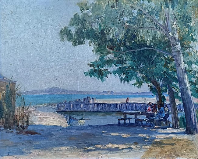 Bord de mer à Cagnes
