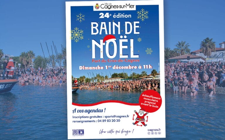 Traditionnel Bain de Noël dans la grande bleue