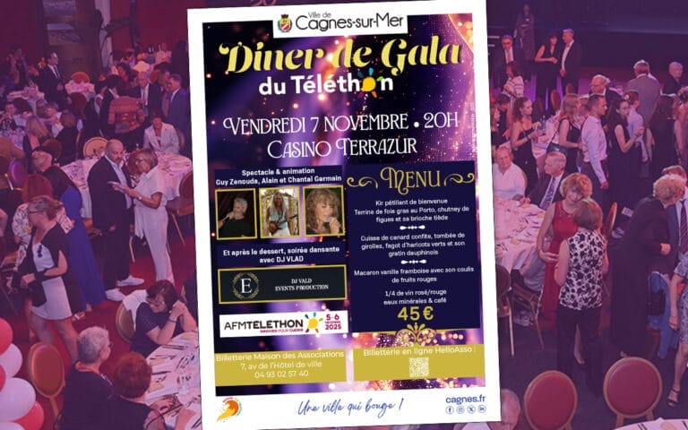 Diner de Gala du Téléthon