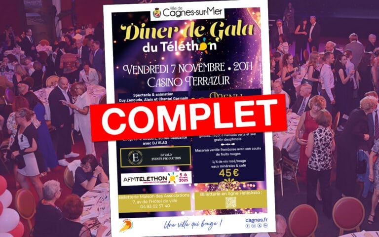 Diner de Gala du Téléthon