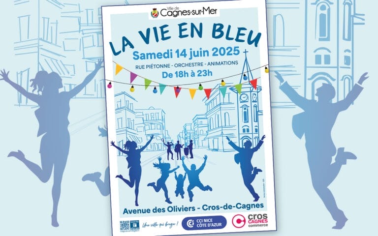 « La Vie en Bleu » au Cros-de-Cagnes